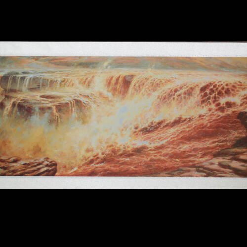 1.28m×0.5m Huanghe Hukou Falls