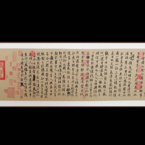 1.45m×0.4m Preface to the Orchid Pavilion