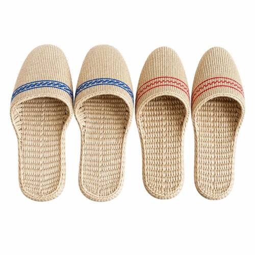 Natural Grass Breathable Slides(10pairs)