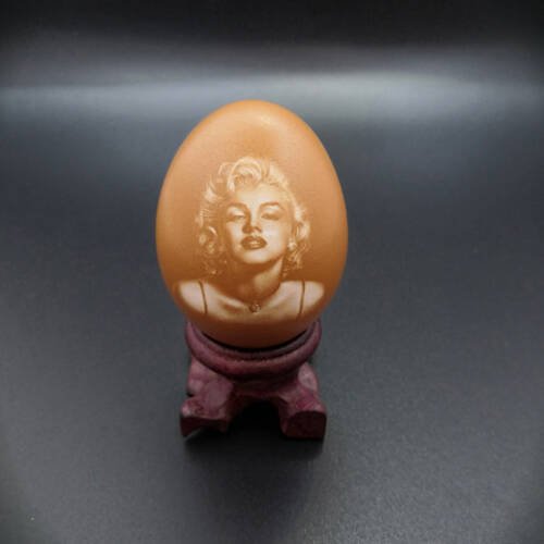 Egg Portrait Sculpture
